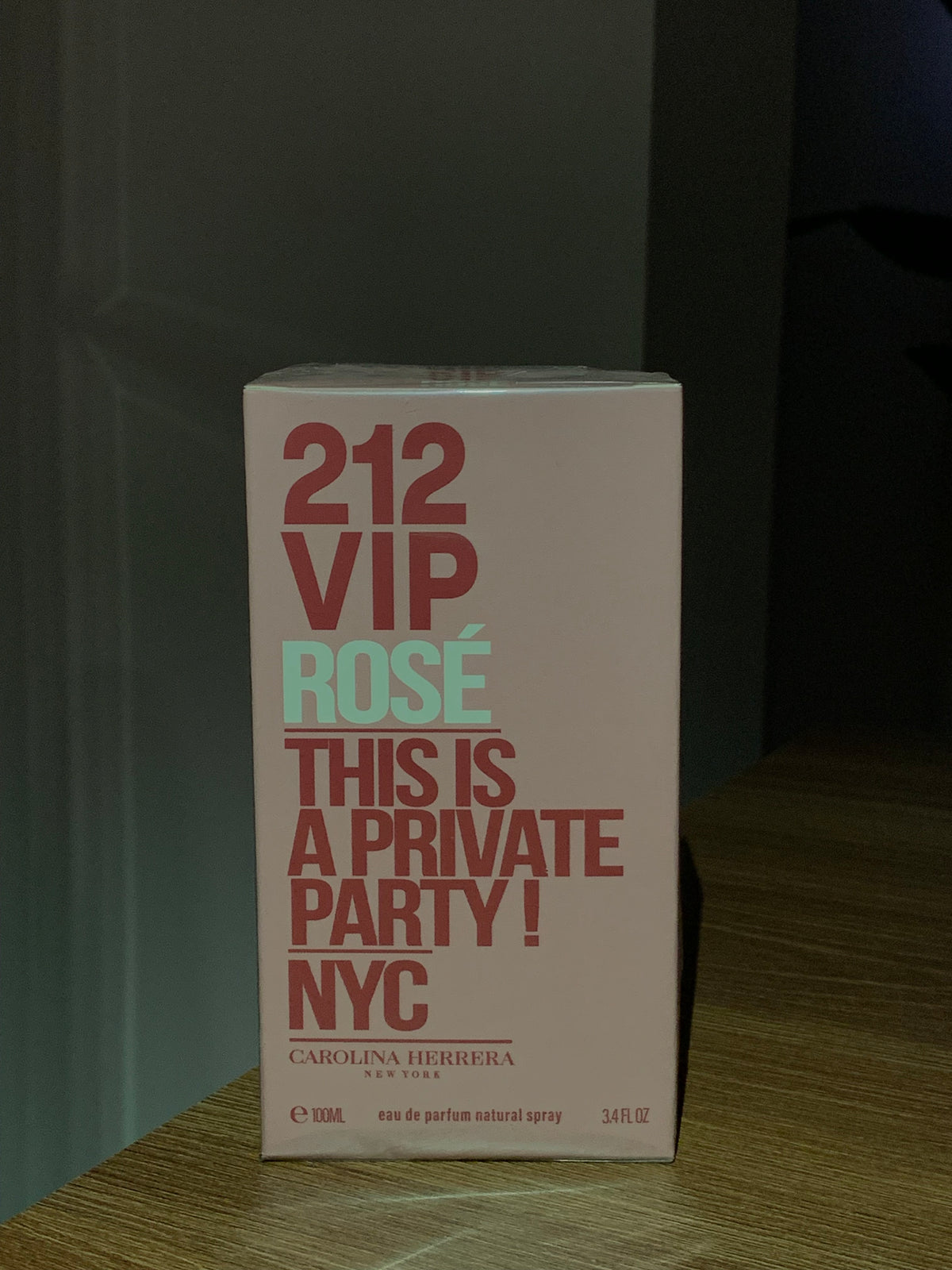 Perfume Feminino 212 Vip Rose